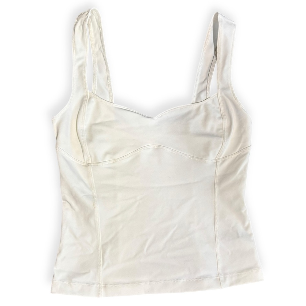 Free People White Tank Top
